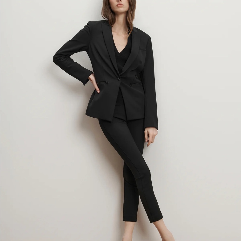 VERONICA BEARD Scuba Tailored Blazer & Pant Set